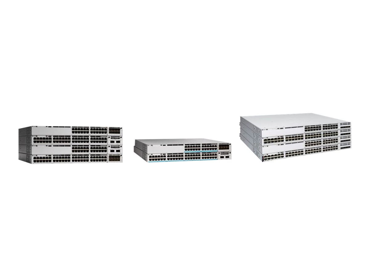 Cisco Catalyst 9300X - Network Advantage - commutateur - C3 - Géré - 48 x 100/1000/2.5G/5G/10GBase-T - Montable sur rack - C9300X-48TX-A - Commutateurs gérés