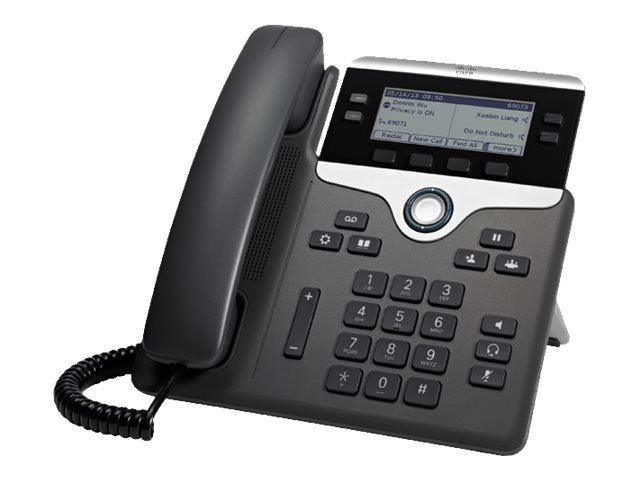 Cisco IP Phone 7841 - Téléphone VoIP - SIP - 4 lignes - remanufacturé - Conformité TAA - CP-7841-3PCC-K9-RF - Téléphones VoIP