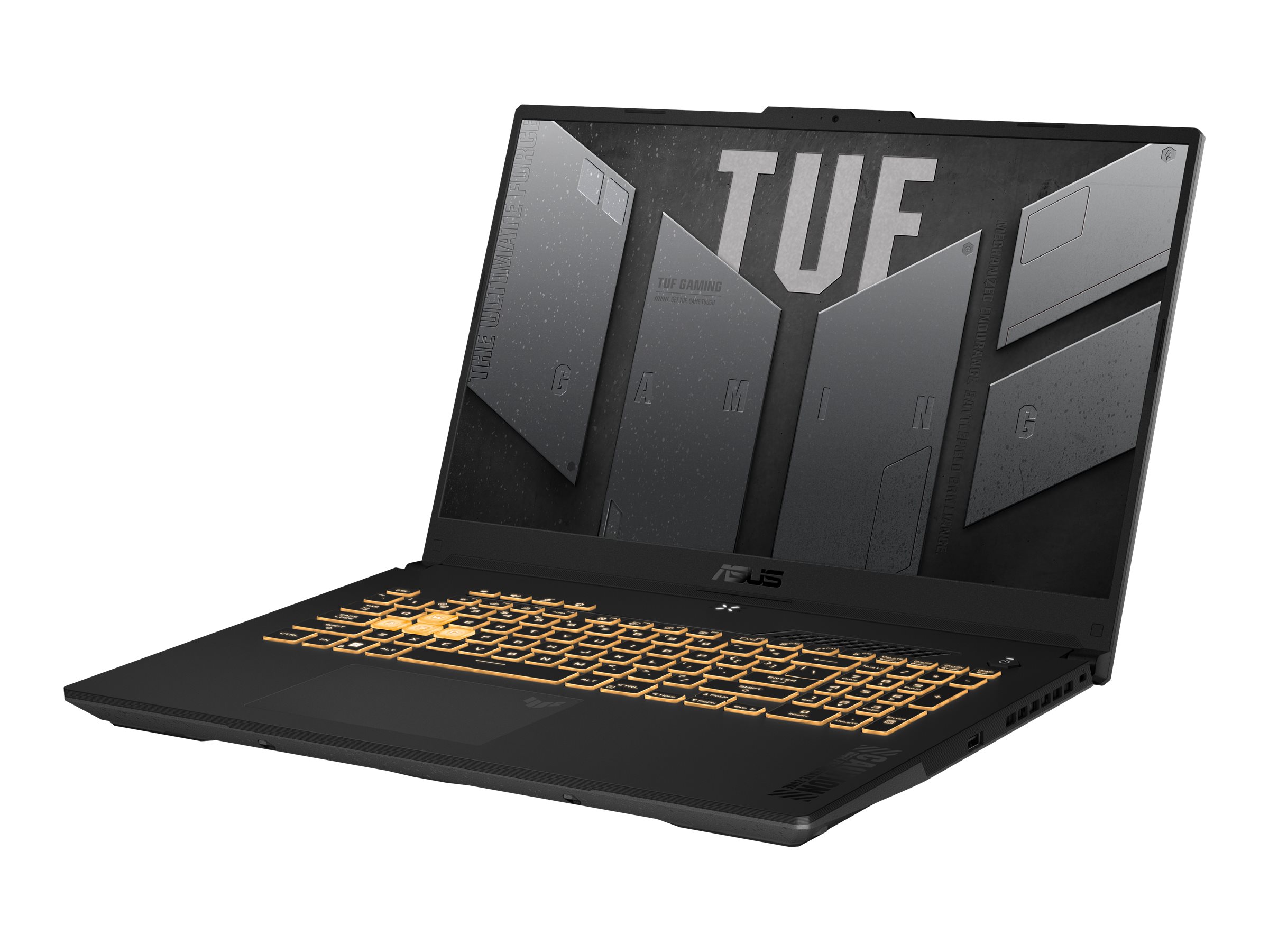 ASUS TUF Gaming F17 TUF707VV-HX149W - Intel Core i7 - 13620H / jusqu'à 4.9 GHz - Win 11 Home - GeForce RTX 4060 - 16 Go RAM - 1 To SSD NVMe - 17.3" 1920 x 1080 (Full HD) @ 144 Hz - Gigabit Ethernet - Wi-Fi 6 - gris jaeger - 90NR0CH6-M007J0 - Ordinateurs portables