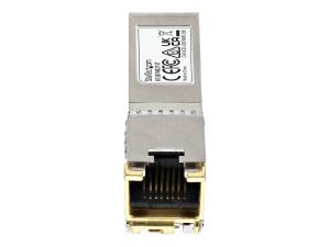 StarTech.com Module SFP+ RJ45 compatible HP 813874-B21 - Adaptateur SFP / Mini GBIC en cuivre 10GBASE-T jusqu'à 30 m - Garantie à vie - Module transmetteur SFP+ (équivalent à : HP 813874-B21) - 10GbE - 10GBase-T - RJ-45 - jusqu'à 30 m - 813874B21ST - Transmetteursencuivre