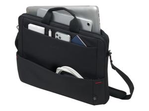 DICOTA Eco - Sacoche pour ordinateur portable - 13" - 15.6" - noir - D31838-RPET - Sacoches pour ordinateur portable