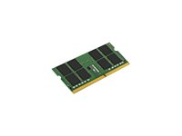 Kingston ValueRAM - DDR4 - module - 16 Go - SO DIMM 260 broches - 3200 MHz / PC4-25600 - CL22 - 1.2 V - mémoire sans tampon - non ECC - pour Intel Next Unit of Computing 12 Pro Kit - NUC12WSHi3, 12 Pro Kit - NUC12WSKi5 - KVR32S22D8/16 - Mémoire pour ordinateur portable