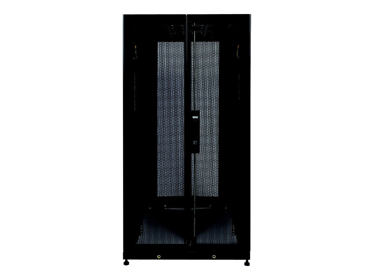 Tripp Lite 25U Rack Enclosure Server Cabinet w Doors & Sides -Special Price - Rack armoire - noir - 25U - 19" - SR25UB - Accessoires pour serveur