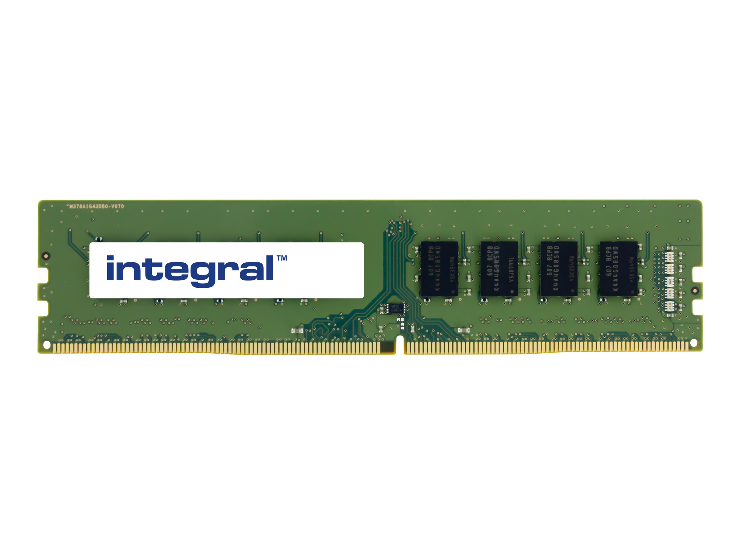 Integral - DDR4 - module - 8 Go - DIMM 288 broches - 2133 MHz / PC4-17000 - CL15 - 1.2 V - mémoire sans tampon - non ECC - IN4T8GNCLPX - DDR4