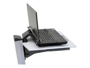 Ergotron Neo-Flex - Chariot - pour ordinateur portable/souris/scanner de codes barres - aluminium, acier, plastique haute qualité - bicolore gris - Taille d'écran : 12"-17.3" - 24-205-214 - Accessoires pour ordinateur portable et tablette