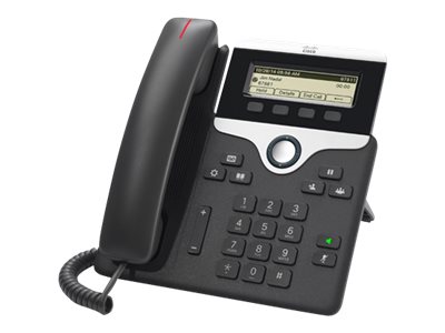 Cisco IP Phone 7811 - Téléphone VoIP - SIP, SRTP - Charbon - CP-7811-3PCC-K9= - Téléphones VoIP
