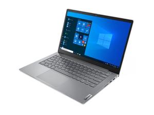 Lenovo ThinkBook 14 G2 ARE 20VF - AMD Ryzen 3 - 4300U / jusqu'à 3.7 GHz - Win 10 Pro 64 bits - Radeon Graphics - 8 Go RAM - 256 Go SSD NVMe - 14" IPS 1920 x 1080 (Full HD) - Gigabit Ethernet - Wi-Fi 6 - gris minéral - clavier : R.-U. - 20VF003AUK - Ordinateurs portables