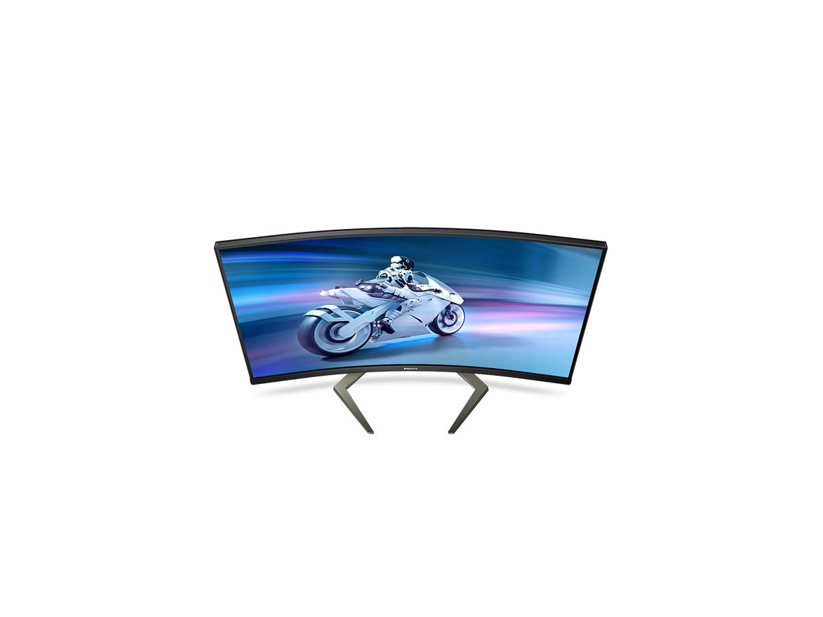 Philips Evnia 5000 32M1C5200W - Écran LED - jeux - incurvé - 32" (31.5" visualisable) - 1920 x 1080 Full HD (1080p) @ 240 Hz - VA - 300 cd/m² - 3500:1 - 0.5 ms - 2xHDMI, DisplayPort - noir - 32M1C5200W/00 - Écrans d'ordinateur