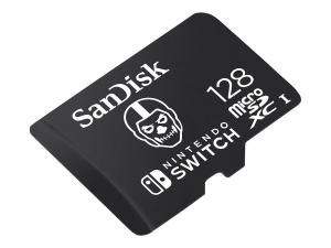 SanDisk Nintendo Switch - Fortnite Edition carte mémoire flash - 128 Go - UHS-I U3 - microSDXC UHS-I - SDSQXAO-128G-GN6ZG - Cartes flash