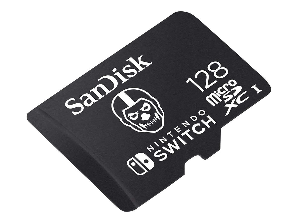 SanDisk Nintendo Switch - Fortnite Edition carte mémoire flash - 128 Go - UHS-I U3 - microSDXC UHS-I - SDSQXAO-128G-GN6ZG - Cartes flash