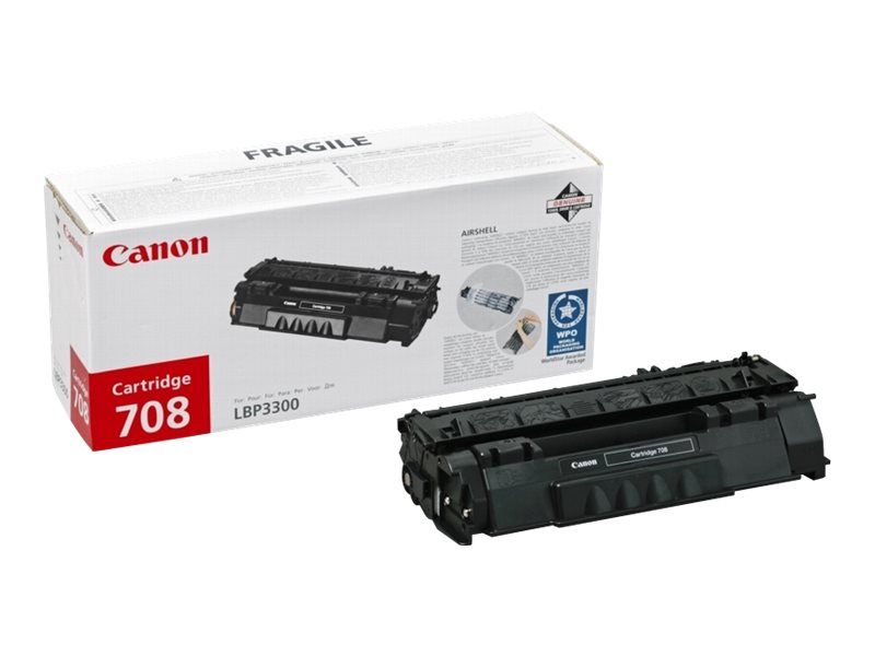 Canon 708H - Noir - original - cartouche de toner - pour i-SENSYS LBP3360; Laser Shot LBP-3300, 3360 - 0917B002 - Cartouches de toner Canon