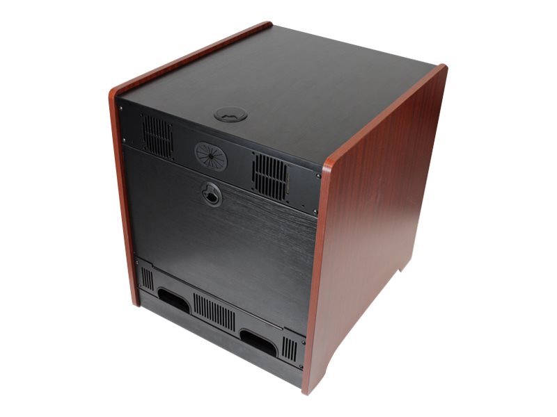 StarTech.com "12U AV Rack Cabinet - 21? Deep - Wood Finish - Floor Standing Enclosure for 19"" Audio Video Component, Server Room & Network Equipment (RKWOODCAB12)" - Rack - bois - 12U - RKWOODCAB12 - Accessoires pour serveur