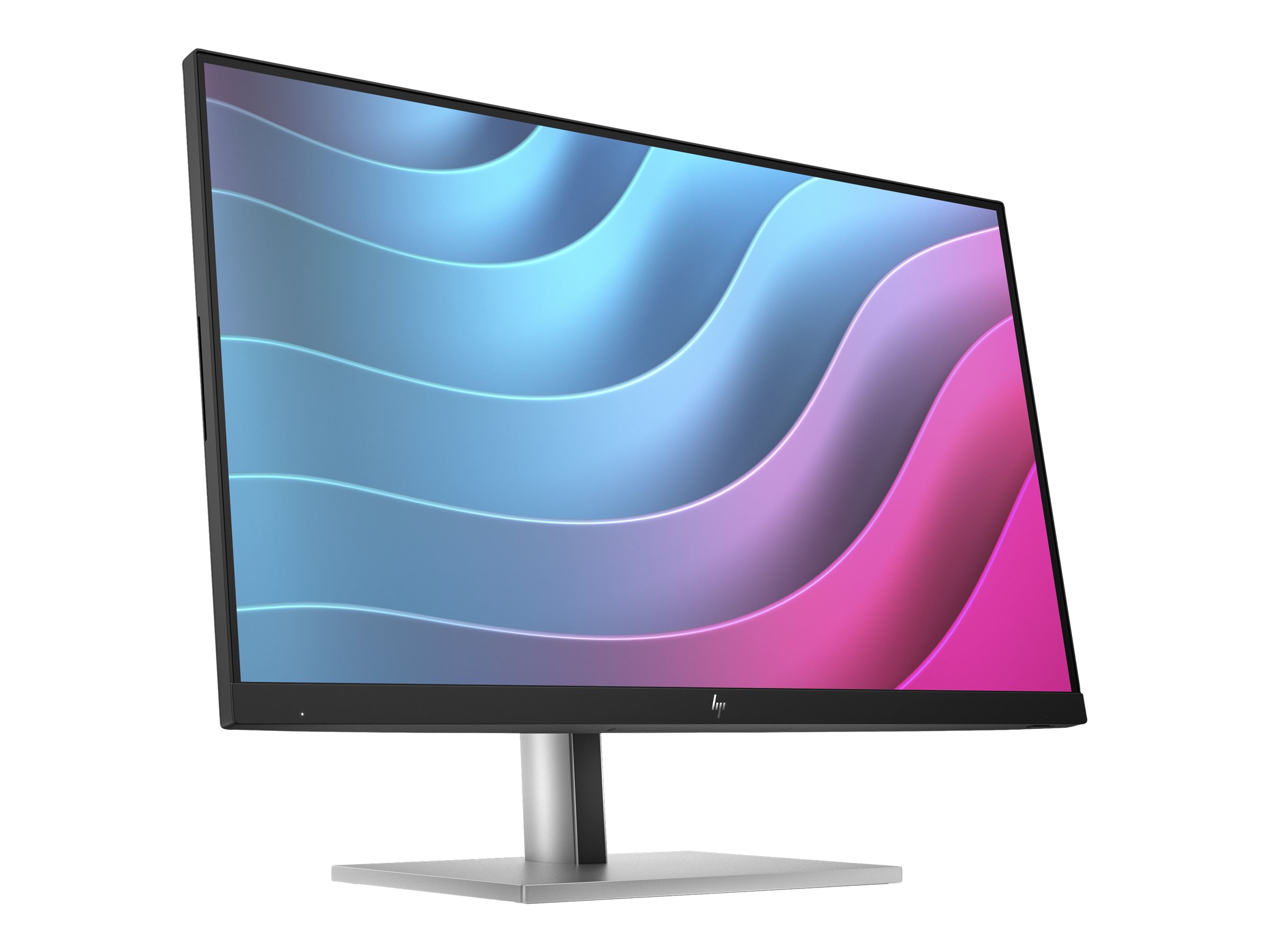 HP E24 G5 - E-Series - écran LED - 23.8" - 1920 x 1080 Full HD (1080p) @ 75 Hz - IPS - 250 cd/m² - 1000:1 - 5 ms - HDMI, DisplayPort - tête noire, noir et argent (support) - 6N6E9AA#ABB - Écrans d'ordinateur