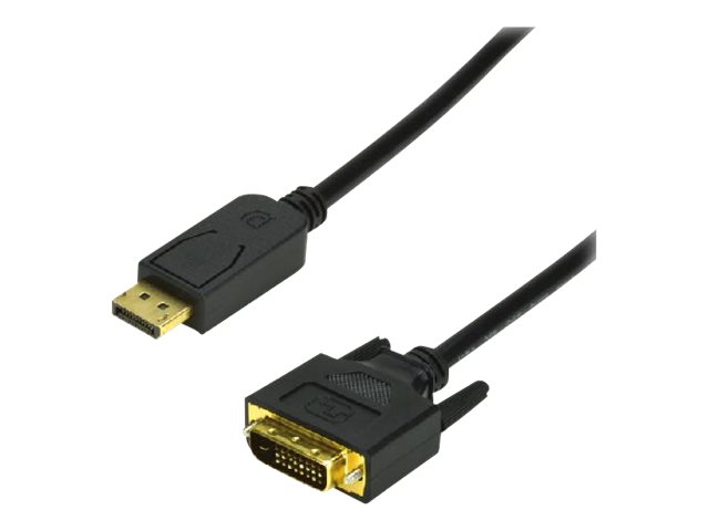 MCL - Câble DisplayPort - DisplayPort mâle pour DVI-D mâle - 3 m - MC393-3M - Câbles spéciaux