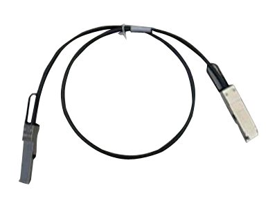 Cisco 40GBASE-CR4 Passive Copper Cable - Câble à attache directe - QSFP+ pour QSFP+ - 1 m - twinaxial - brun clair - pour Catalyst 3016; Nexus 3016, 3064-E, 3064PQ, 3064-X - QSFP-H40G-CU1M= - Câbles réseau spéciaux