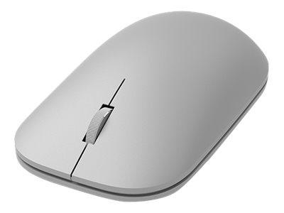 Microsoft Surface Mouse - Souris - droitiers et gauchers - optique - sans fil - Bluetooth 4.0 - gris - commercial - 3YR-00002 - Souris