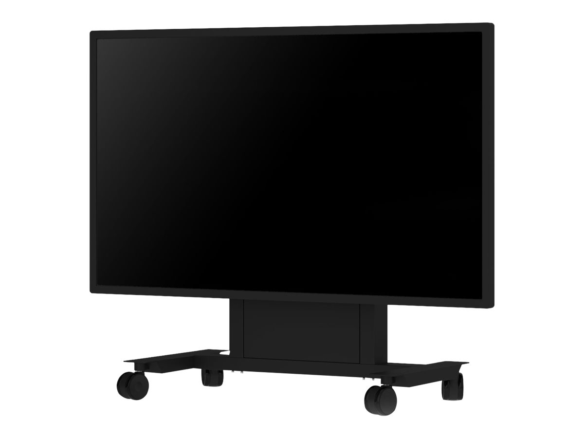 NEC PD02MHA - Chariot (4 roulettes) - motorisé - pour écran plat - noir - Taille d'écran : 46"-84" - pour InfinityBoard 2.2; 2.2 QL; MultiSync E705, E805, P463, P553, P703, P801, V552, V801, X841 - 100014081 - Montages pour TV et moniteur