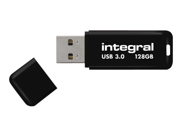 Integral NOIR - Clé USB - 128 Go - USB 3.0 - INFD128GBNOIR3.0 - Lecteurs flash