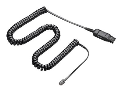 Poly A10-16 - Câble pour casque micro - ensaché - 85T18AA#AC3 - Câbles pour téléphone/modem