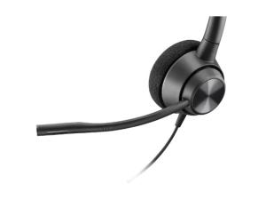 Poly EncorePro 310 - EncorePro 300 series - micro-casque - sur-oreille - filaire - USB-A - noir - 767G1AA - Écouteurs