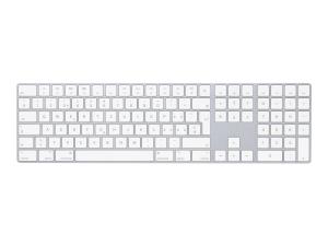 Apple Magic Keyboard with Numeric Keypad - Clavier - Bluetooth - QWERTZ - Suisse - argent - MQ052SM/A - Claviers
