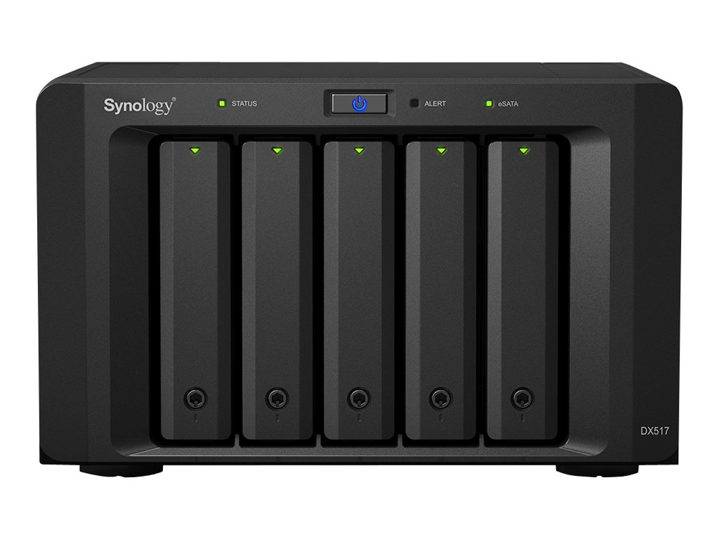 Synology DX517 - Boîtier de stockage - 5 Baies - Conformité TAA - DX517 - Boîtiers pour disque dur