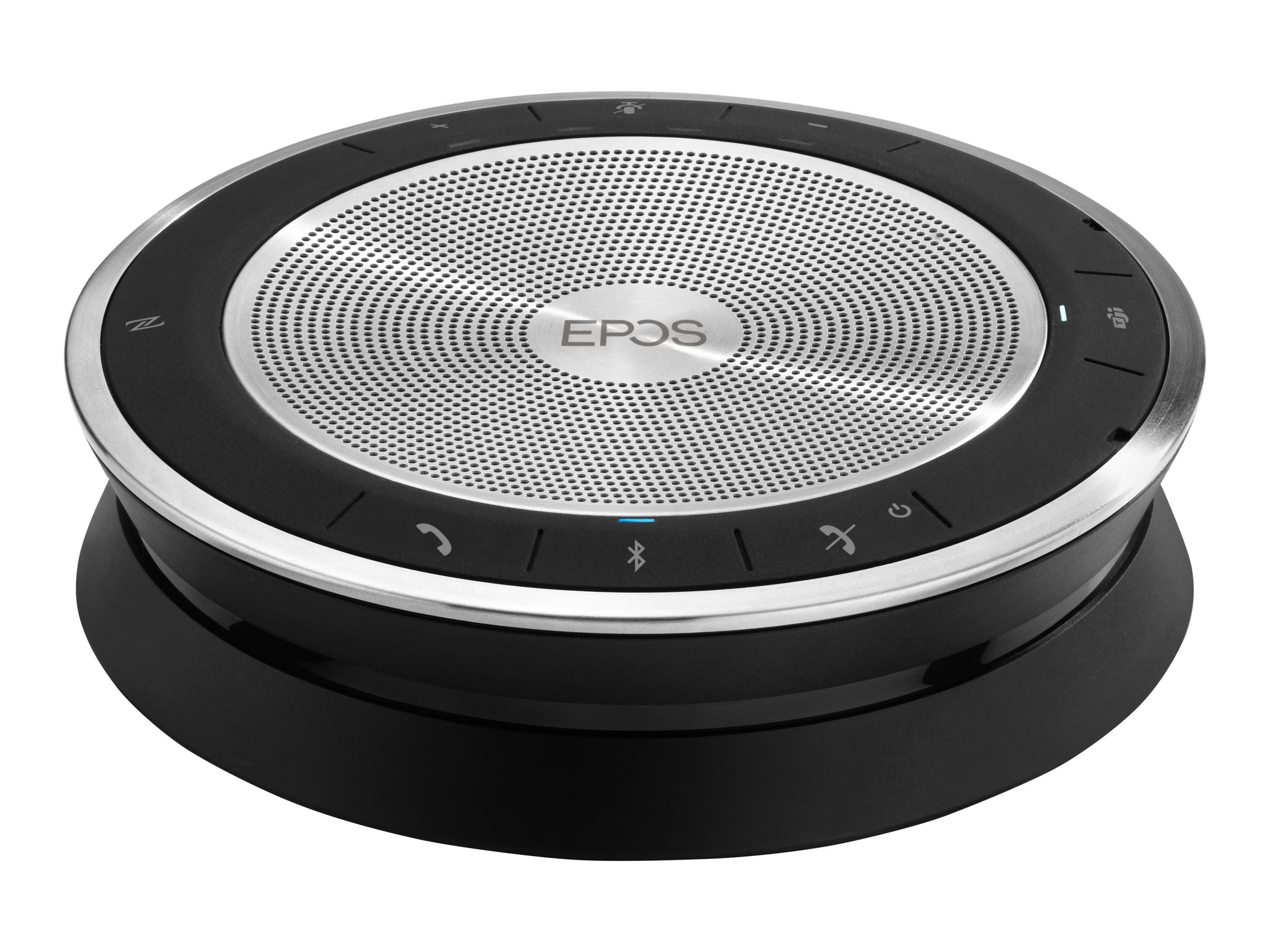 EPOS EXPAND SP 30T - Haut-parleur intelligent - Bluetooth - sans fil - noir, argent - Certifié pour Skype for Business, Certifié pour Microsoft Teams - 1000225 - Speakerphones