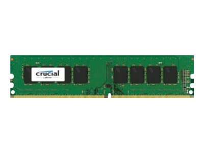 Crucial - DDR4 - module - 16 Go - DIMM 288 broches - 2400 MHz / PC4-19200 - CL17 - 1.2 V - mémoire sans tampon - non ECC - CT16G4DFD824A - DDR4
