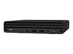 HP Pro 260 G9 - Mini - Celeron 7305 jusqu'à - RAM 8 Go - SSD 256 Go - NVMe - UHD Graphics - Gigabit Ethernet, Bluetooth bi-mode - 802.11a/b/g/n/ac/ax, carte sans fil Bluetooth 5.3 - Win 11 Pro - moniteur : aucun - clavier : Français - 884F7EA#ABF - Ordinateurs de bureau