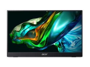 Acer PM161Q Bbmiuux - PM1 Series - écran LED - 16" (15.6" visualisable) - portable - 1920 x 1080 Full HD (1080p) @ 60 Hz - IPS - 250 cd/m² - 800:1 - HDR10 - 4 ms - Mini HDMI, 2xUSB-C - haut-parleurs - noir - UM.ZP1EE.B02 - Écrans d'ordinateur