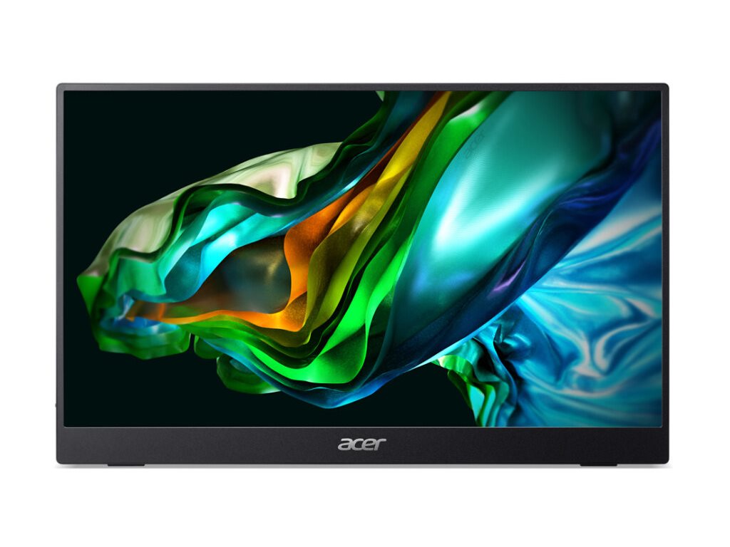 Acer PM161Q Bbmiuux - PM1 Series - écran LED - 16" (15.6" visualisable) - portable - 1920 x 1080 Full HD (1080p) @ 60 Hz - IPS - 250 cd/m² - 800:1 - HDR10 - 4 ms - Mini HDMI, 2xUSB-C - haut-parleurs - noir - UM.ZP1EE.B02 - Écrans d'ordinateur