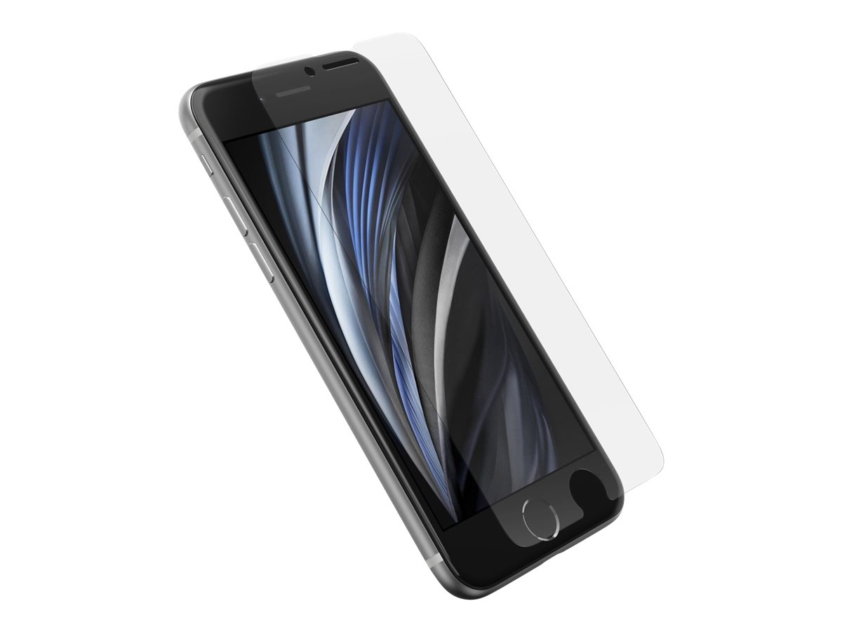 OtterBox Alpha Glass - Protection d'écran pour téléphone portable - verre - clair - pour Apple iPhone 6, 6s, 7, 8, SE (2e génération), SE (3rd generation) - 77-88305 - Accessoires pour téléphone portable