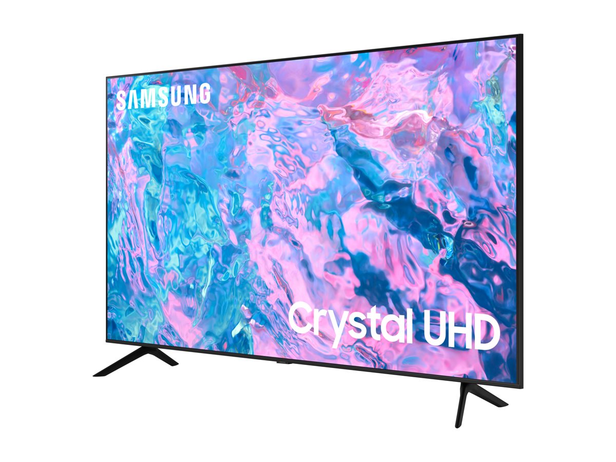 Samsung HG65CU700EU - Classe de diagonale 65" HCU7000 Series TV LCD rétro-éclairée par LED - Crystal UHD - hôtel / hospitalité - Tizen OS - 4K UHD (2160p) 3840 x 2160 - HDR - noir - HG65CU700EUXEN - Télévisions et écrans pour le secteur de l'hôtellerie