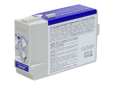 Epson SJIC15P - Couleur (cyan, magenta, jaune) - original - cartouche d'encre - pour Epson TM-C3400-LT; TM C3400, C610 - C33S020464 - Cartouches d'imprimante