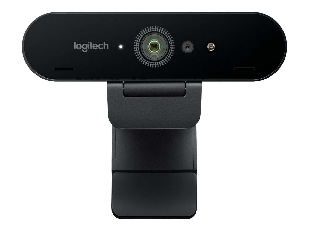 Logitech BRIO Caméra Web 4K Ultra HD - Webcam - couleur - 4096 x 2160 - audio - USB - 960-001106 - Webcams