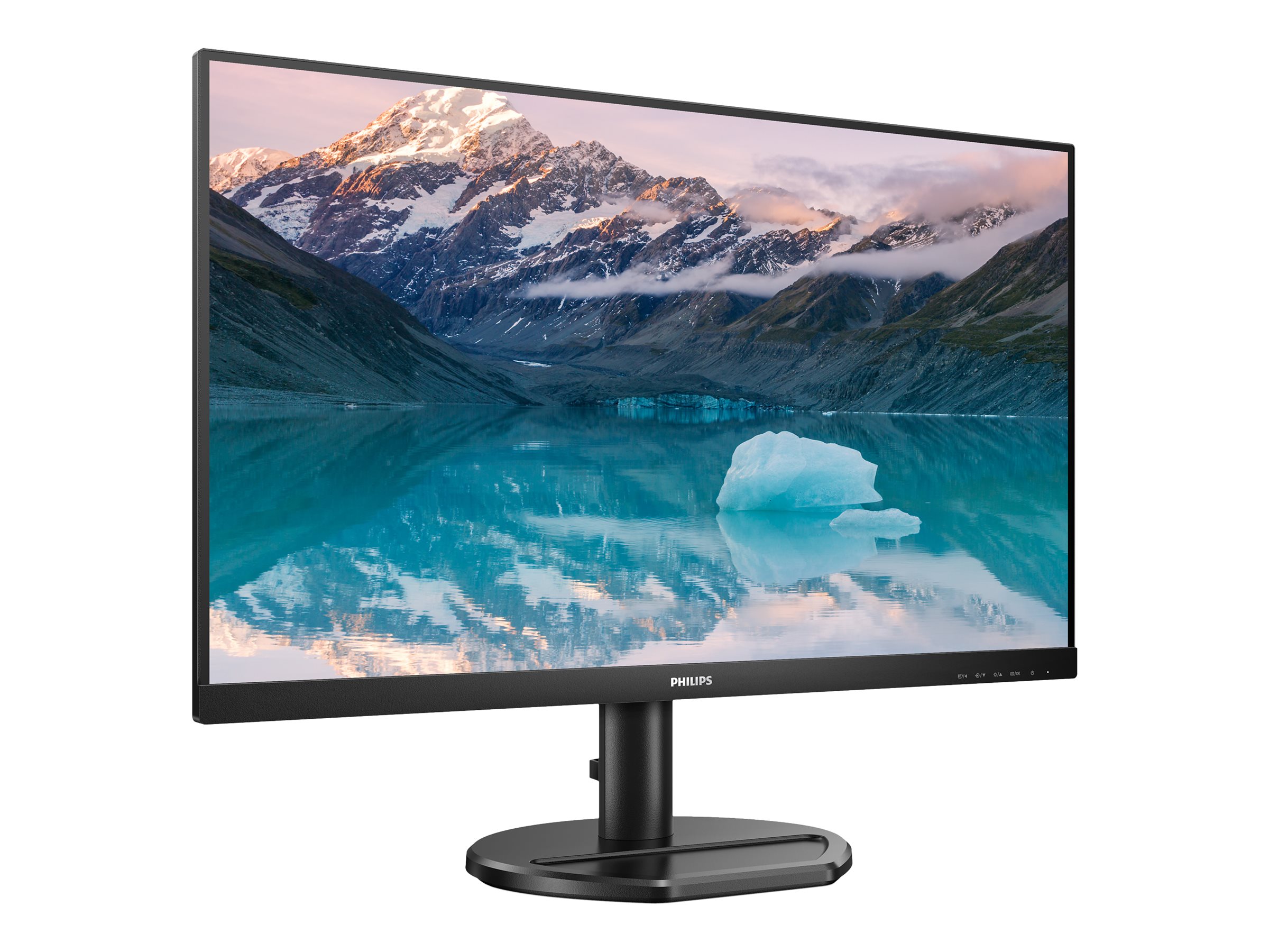 Philips S-line 242S9JAL - Écran LED - 24" (23.8" visualisable) - 1920 x 1080 Full HD (1080p) @ 75 Hz - VA - 300 cd/m² - 3000:1 - 4 ms - HDMI, VGA, DisplayPort - haut-parleurs - noir - 242S9JAL/00 - Écrans d'ordinateur