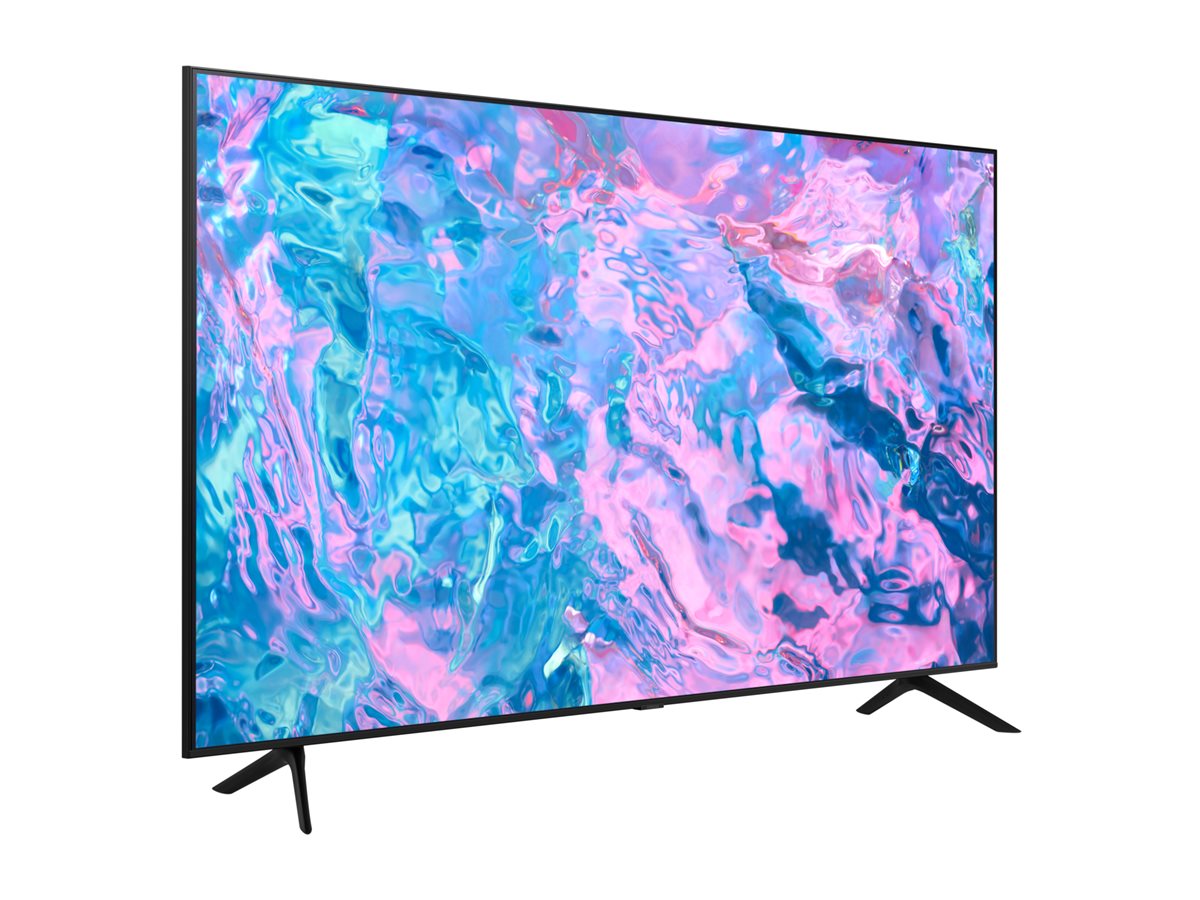 Samsung HG55CU700EU - Classe de diagonale 55" HCU7000 Series TV LCD rétro-éclairée par LED - Crystal UHD - hôtel / hospitalité - Tizen OS - 4K UHD (2160p) 3840 x 2160 - HDR - noir - HG55CU700EUXEN - Télévisions et écrans pour le secteur de l'hôtellerie