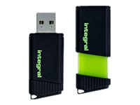 Integral Pulse - Clé USB - 128 Go - USB 2.0 - vert - INFD128GBPULSEGR - Lecteurs flash