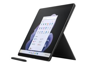 Microsoft Surface Pro 9 - Tablette - Intel Core i7 - 1255U / jusqu'à 4.7 GHz - Evo - Win 11 Home - Carte graphique Intel Iris Xe - 16 Go RAM - 512 Go SSD - 13" écran tactile 2880 x 1920 @ 120 Hz - Wi-Fi 6E - graphite - QIX-00021 - Ordinateurs portables