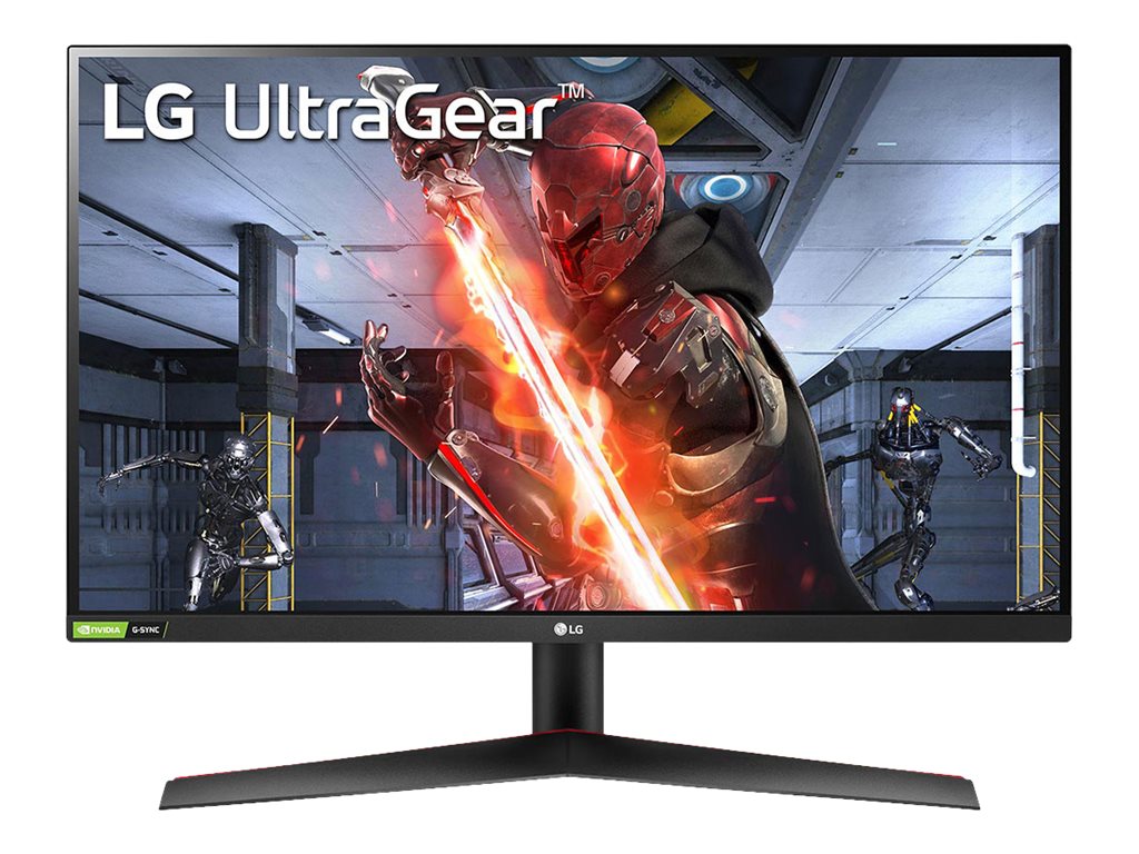 LG UltraGear 27GN800P-B - Écran LED - jeux - 27" - 2560 x 1440 QHD @ 144 Hz - IPS - 350 cd/m² - 1000:1 - HDR10 - 1 ms - 2xHDMI, DisplayPort - 27GN800P-B.AEU - Écrans d'ordinateur