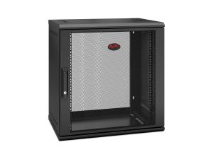 APC NetShelter WX AR112SH4 - Armoire - montable sur mur - noir - 12U - 19" - AR112SH4 - Accessoires pour serveur