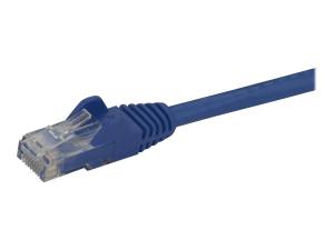 StarTech.com Câble réseau Cat6 Gigabit UTP sans crochet de 10m - Cordon Ethernet RJ45 anti-accroc - Câble patch Mâle / Mâle - Bleu - Cordon de raccordement - RJ-45 (M) pour RJ-45 (M) - 10 m - UTP - CAT 6 - moulé, sans crochet - bleu - N6PATC10MBL - Câbles à paire torsadée