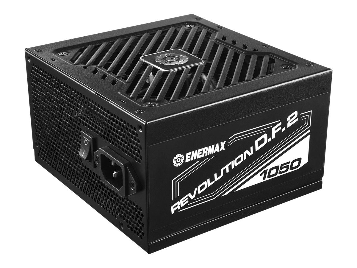 Enermax Revolution D.F. 2 ERS1050EWT - Alimentation électrique (interne) - ATX12V 3.0 - 80 PLUS Gold - CA 100-240 V - 1050 Watt - ERS1050EWT - Sources d'alimentation ATX