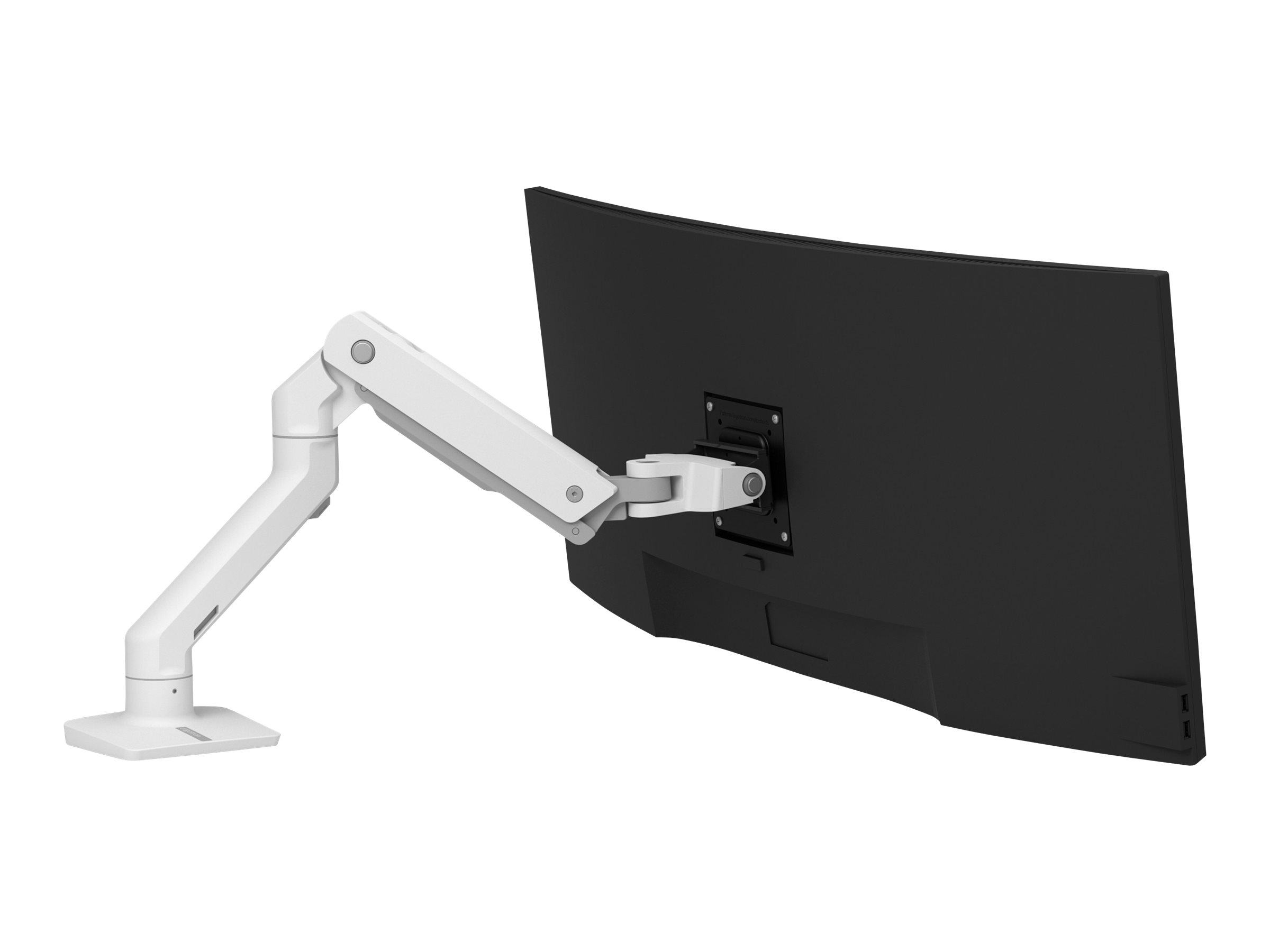 Ergotron HX - Kit de montage (bras pour moniteur) - pour moniteur - blanc - Taille d'écran : up to 49" - ordinateur de bureau - 45-475-216 - Accessoires pour écran