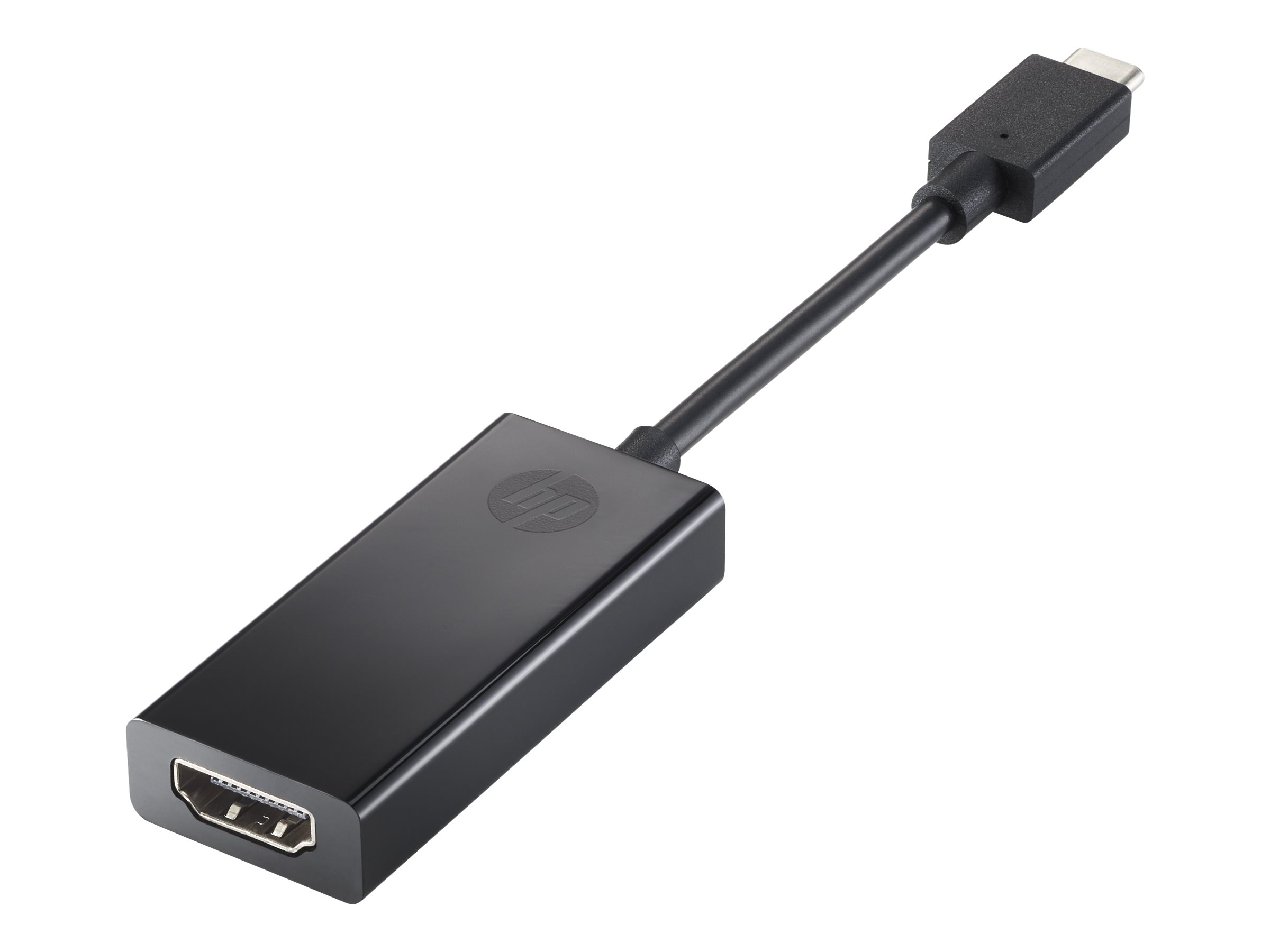 HP - Adaptateur vidéo - 24 pin USB-C mâle pour HDMI femelle - 1WC36AA - Câbles HDMI