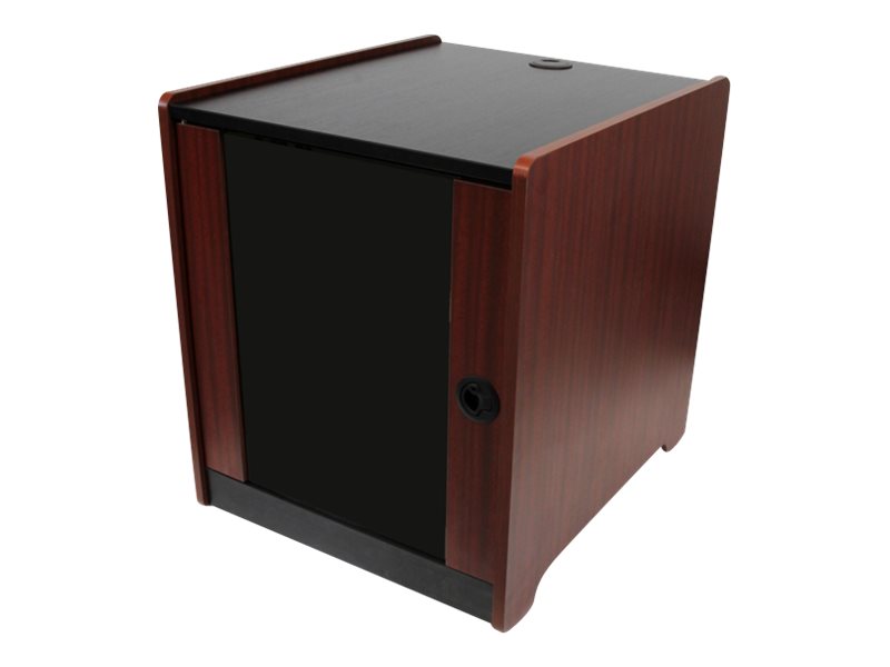 StarTech.com "12U AV Rack Cabinet - 21? Deep - Wood Finish - Floor Standing Enclosure for 19"" Audio Video Component, Server Room & Network Equipment (RKWOODCAB12)" - Rack - bois - 12U - RKWOODCAB12 - Accessoires pour serveur