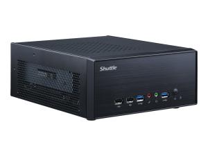 Shuttle XPC slim XH510G2 - Barebone - Slim-PC - Socket LGA1200 - Intel H510 - pas de processeur - RAM 0 Go - Gigabit Ethernet - XH510G2 - Mini-systèmes