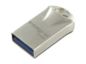 Integral Fusion USB 3.0 - Clé USB - 64 Go - USB 3.0 - INFD64GBFUS3.0 - Lecteurs flash