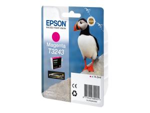 Epson T3243 - 14 ml - magenta - original - cartouche d'encre - pour SureColor P400, SC-P400 - C13T32434010 - Cartouches d'encre Epson