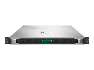 HPE ProLiant DL360 Gen10 - Serveur - Montable sur rack - 1U - 2 voies - 1 x Xeon Silver 4210R / jusqu'à 3.2 GHz - RAM 32 Go - SATA/SAS - hot-swap 2.5" baie(s) - aucun disque dur - Gigabit Ethernet - Aucun SE fourni - moniteur : aucun - P56956-421 - Serveurs rack